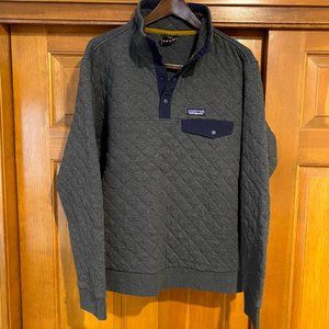 Patagonia Men's Cotton Quilted Snap-T Pullover - L